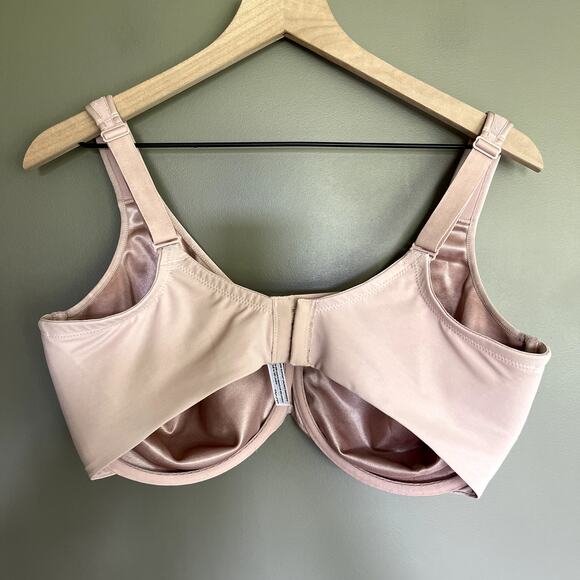 Soma Stunning Support Unlined Minimizer Bra Size 40G Adobe Rose Nude Pink Mauve - Picture 10 of 16